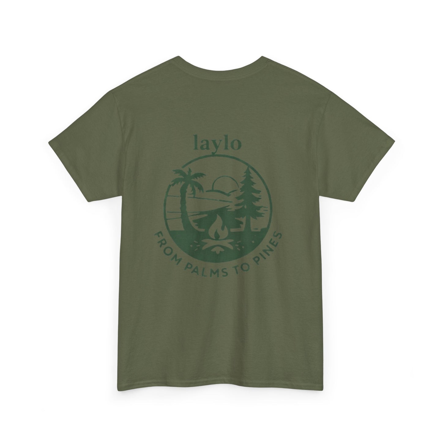 laylo 'from palms to pines' tee