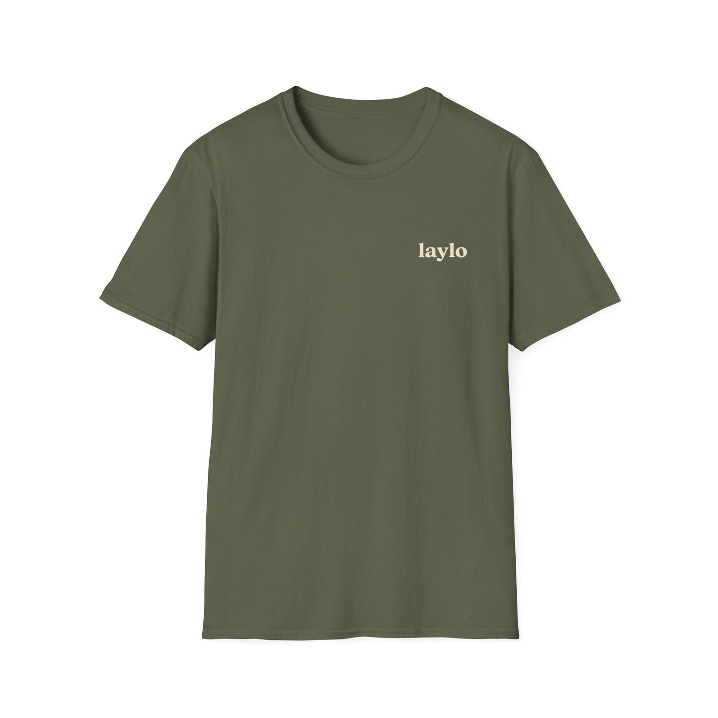 laylo 'from palms to pines' graphic t-shirt