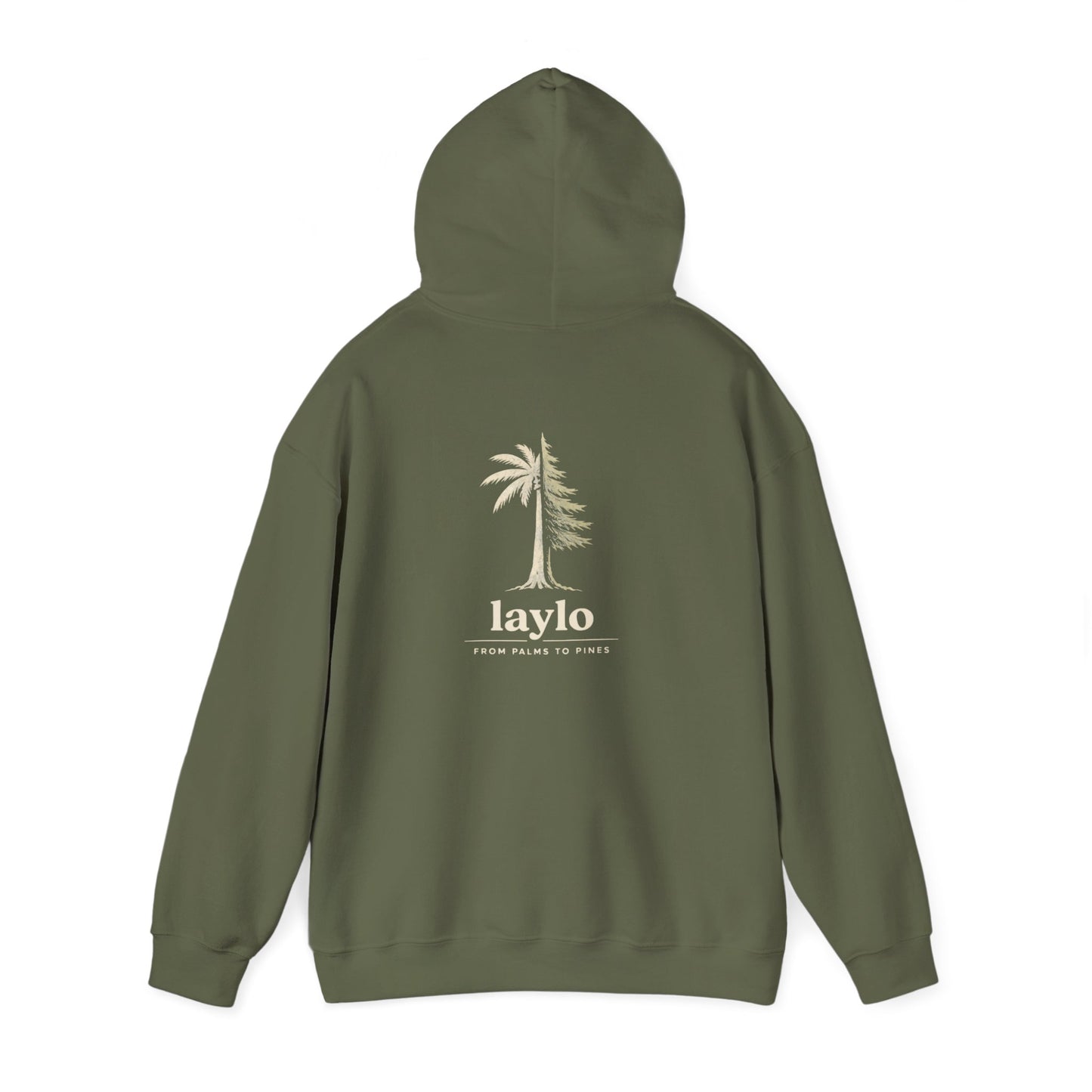 Laylo Palm Hoodie — Vintage Beach Palm Tree Sweatshirt